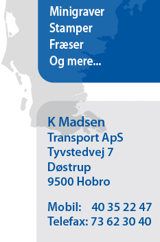 K Madsen Transport ApS -  Mobil 40 35 22 47